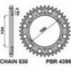 PBR, rozeta 4399 43 C45 CBR 900 RR`00-03, CBR 1000RR`06-15 (JTR1306.43) (řetěz 530) (+1)